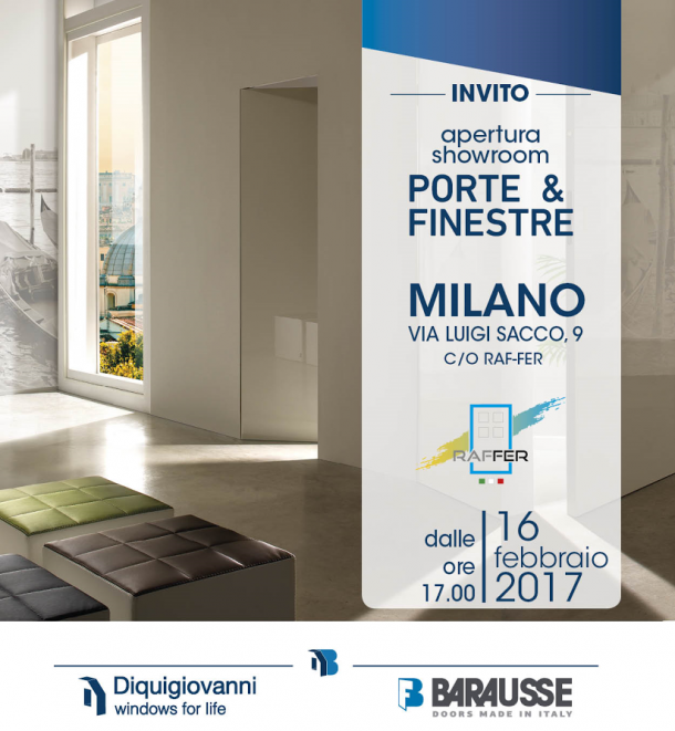 Apertura nuovo spazio espositivo: 16 febbraio 2017